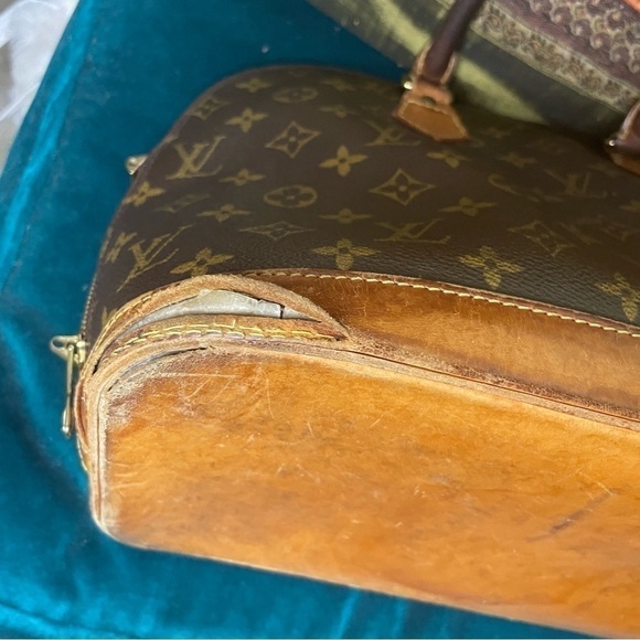 Louis Vuitton Alma Satchel MM Brown Canvas Monogram​​​​​​​​​​​​​​​​​​​​​​​​ - Picture 7 of 10